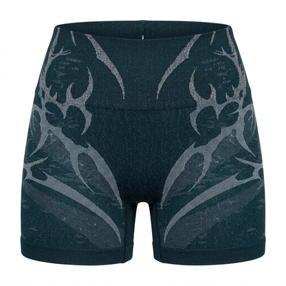 GYMSHARK Storm Seamless Shorts Deep Petrol Blue/Smoke Blue