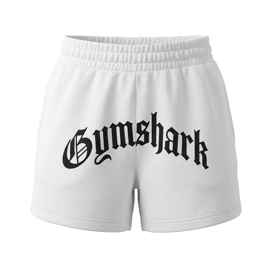 Women's Gymshark Strength Department Graphic Shorts White