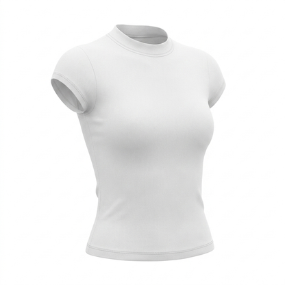 Women's Gymshark Supersoft T-Shirt Soft White