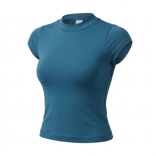 Women's Gymshark Supersoft T-Shirt Success Blue