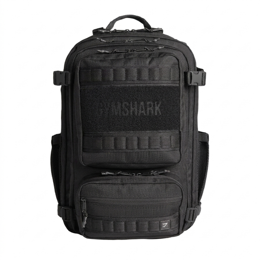 Women's Gymshark Tactical Backpack Black