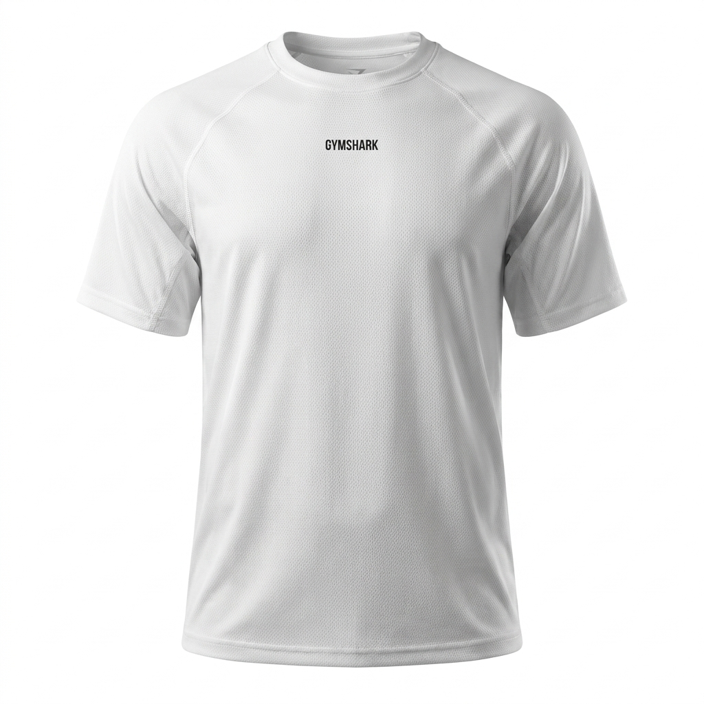 GYMSHARK Train T-Shirt White