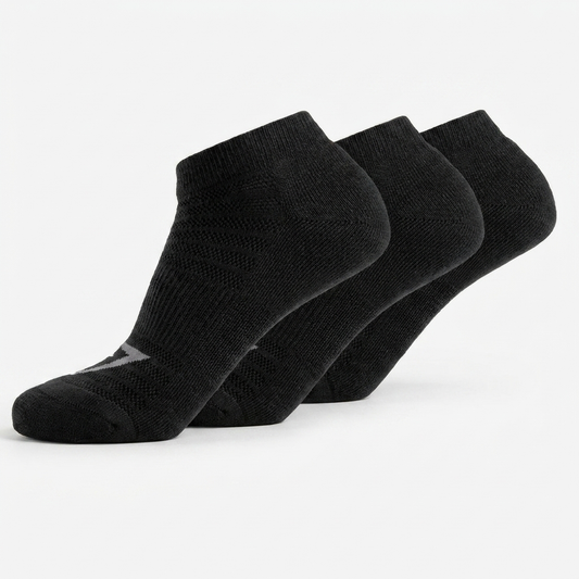 Women's Gymshark Trainer Socks 3Pk Black