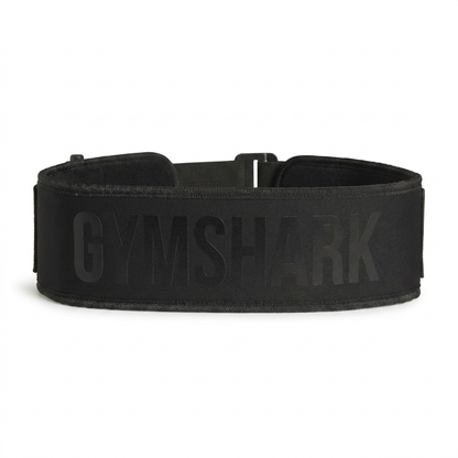 Gymshark Velcro Weightlifting Belt Black