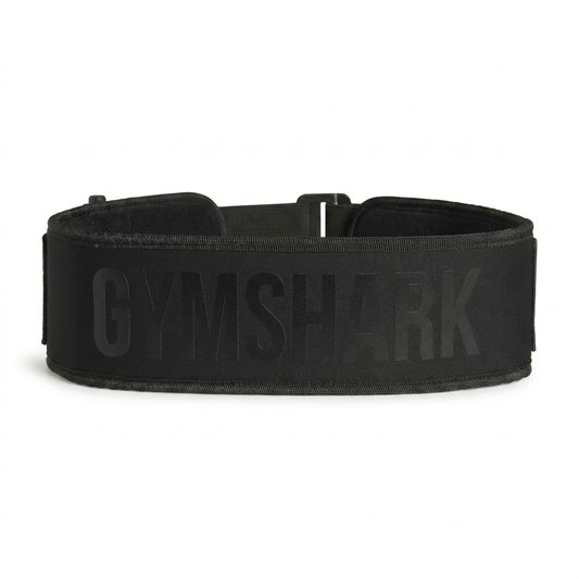 Gymshark Velcro Weightlifting Belt Black