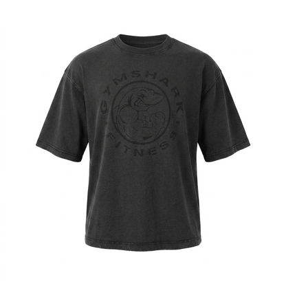 GYMSHARK Vintage Legacy T-Shirt Black