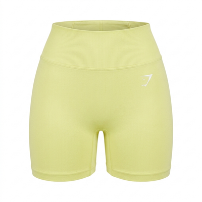 GYMSHARK Vital Seamless Shorts Yellow