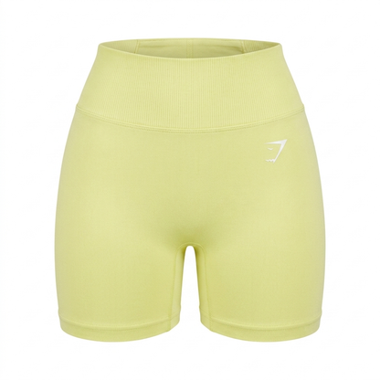 GYMSHARK Vital Seamless Shorts Yellow