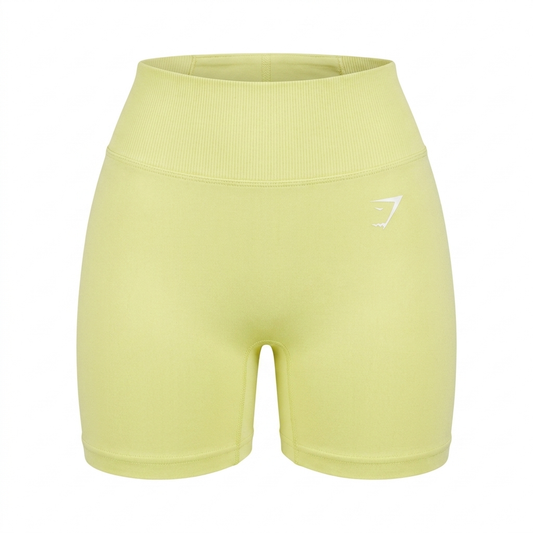 GYMSHARK Vital Seamless Shorts Yellow