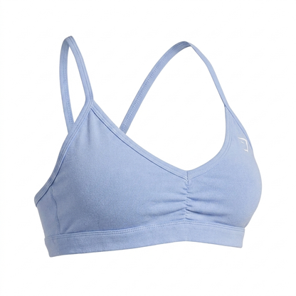 GYMSHARK Washed Minimal Sports Bra Steady Purple/Wash