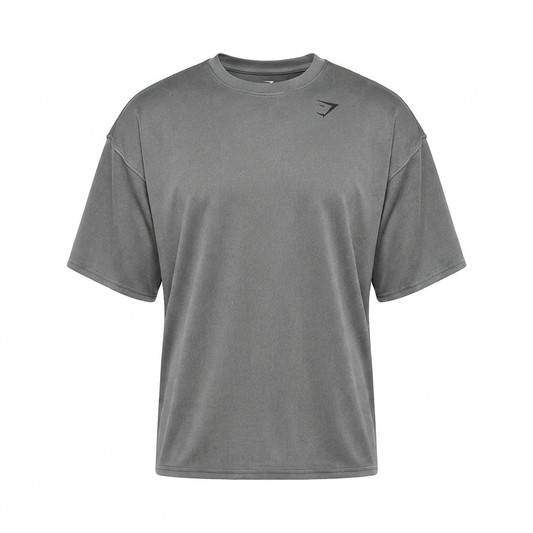 GYMSHARK Washed Pastels T-Shirt Black/Wash
