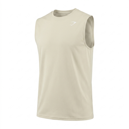 GYMSHARK Washed Pastels Tank Soft White/Wash