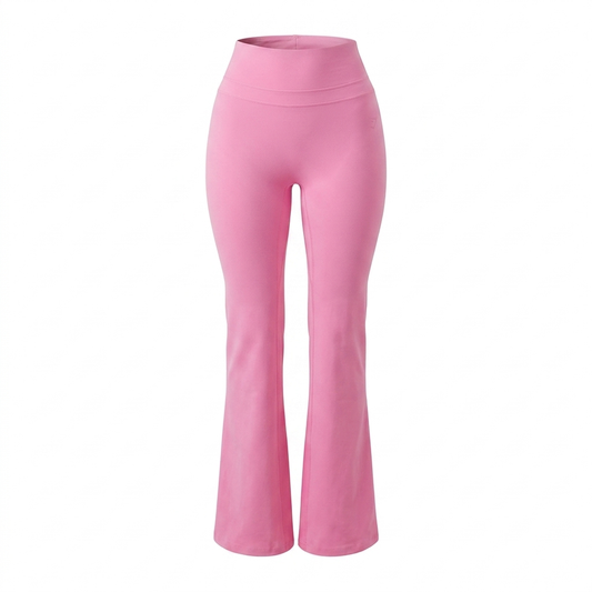 GYMSHARK Whitney Short Flared Leggings Pink