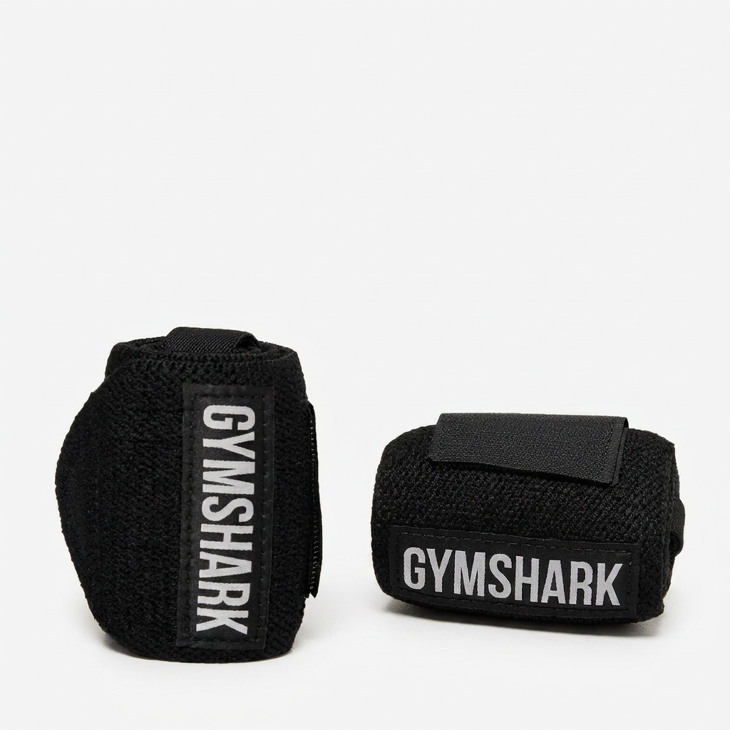 Gymshark Wrist Straps Black