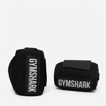 Gymshark Wrist Straps Black