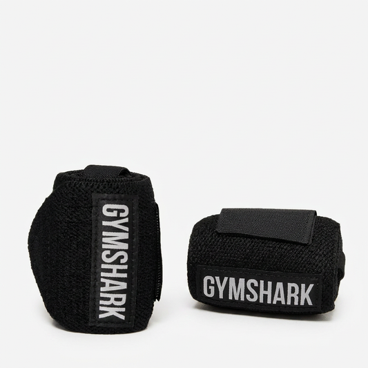 Gymshark Wrist Straps Black