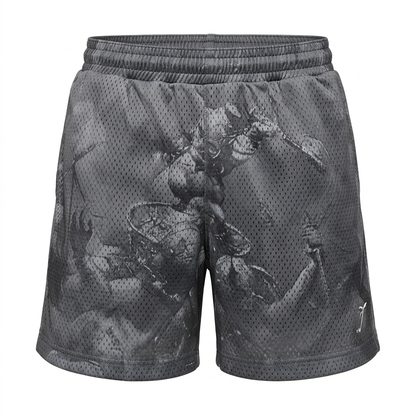 Gymshark x Frazetta Power Shorts Onyx Grey