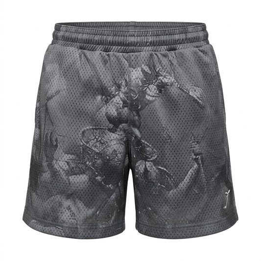 Gymshark x Frazetta Power Shorts Onyx Grey