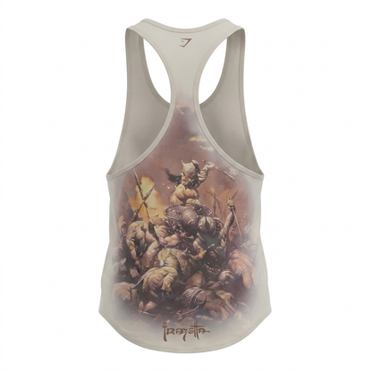 Gymshark x Frazetta Power Stringer Tinted White