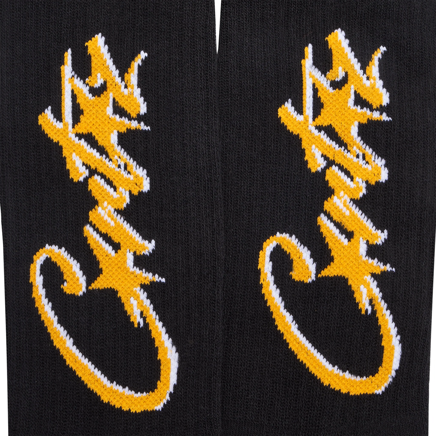CORTEIZ ALLSTARZ SOCKS [BLACK & YELLOW]