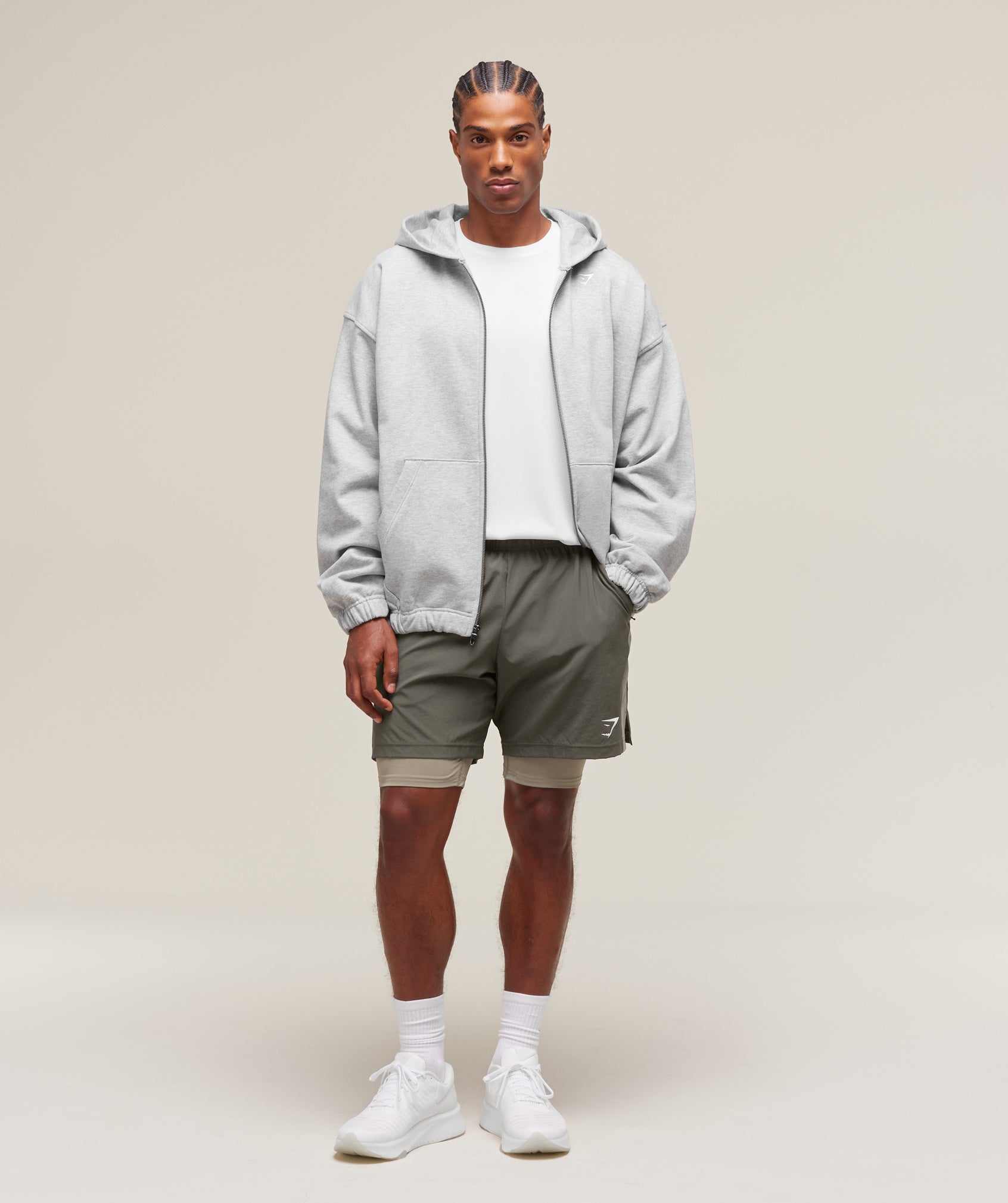 Gymshark Arrival T-Shirt White — Gymshark | Authentic India