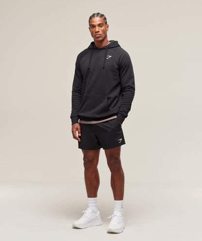 Gymshark Crest Hoodie Black — Gymshark | Authentic India