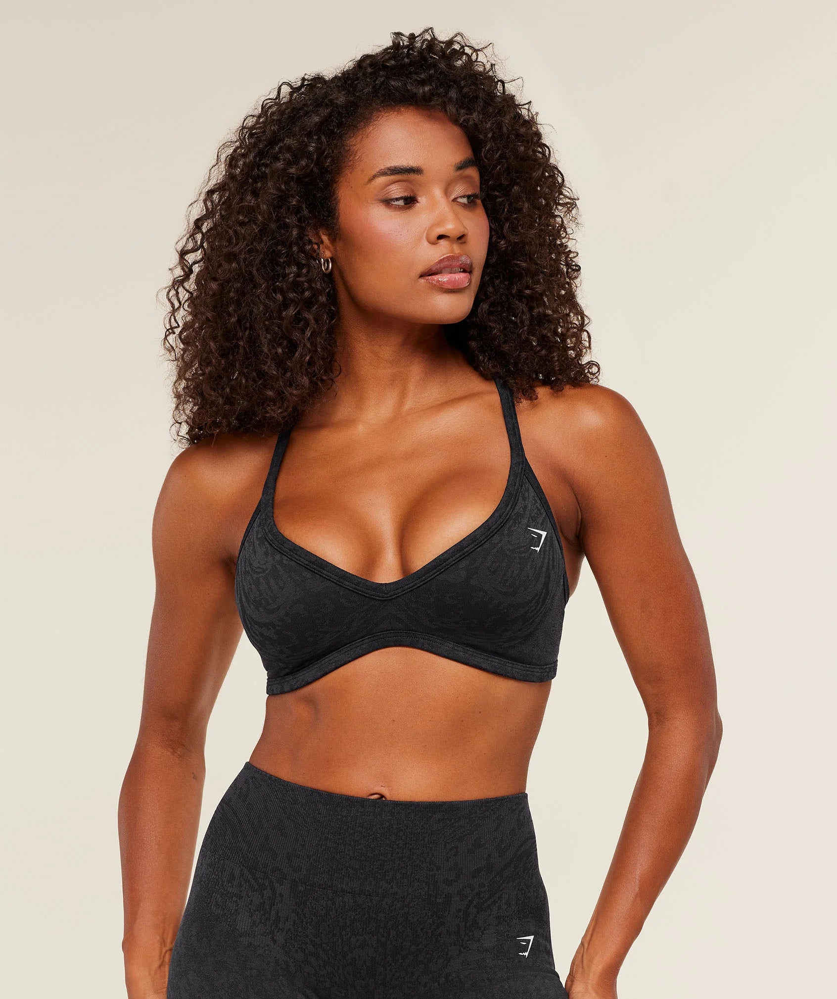 GYMSHARK Adapt Animal Sports Bra Black — Gymshark | Authentic India
