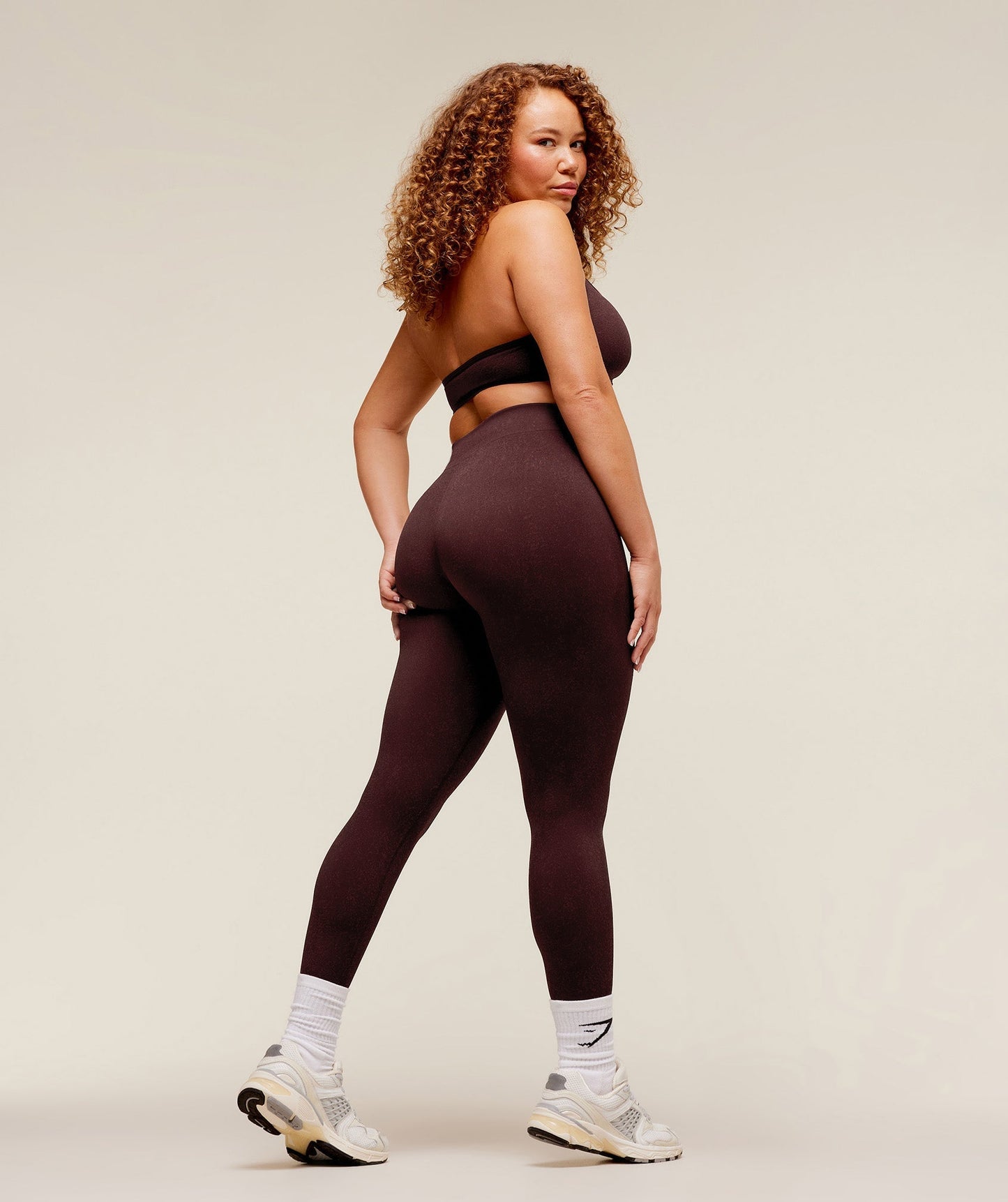 Women's Gymshark Adapt Fleck X Whitney Seamless Leggings Cherry Purple — Gymshark | Authentic India