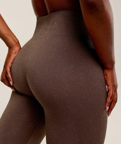 Women's Gymshark Adapt Fleck Seamless Leggings Soft Brown — Gymshark | Authentic India