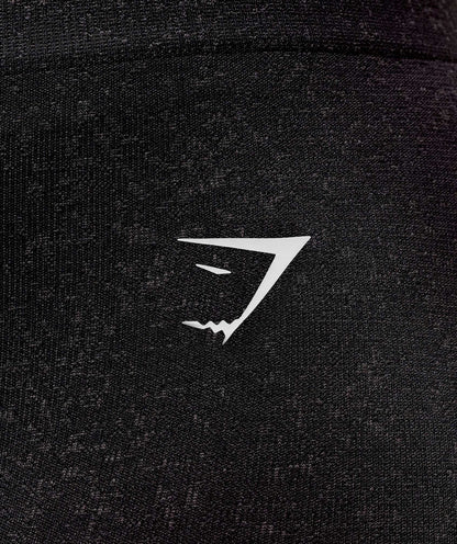 Women's Gymshark Adapt Fleck Seamless Shorts Black — Gymshark | Authentic India