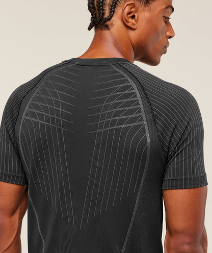 Gymshark Apex Seamless T-Shirt Black — Gymshark | Authentic India