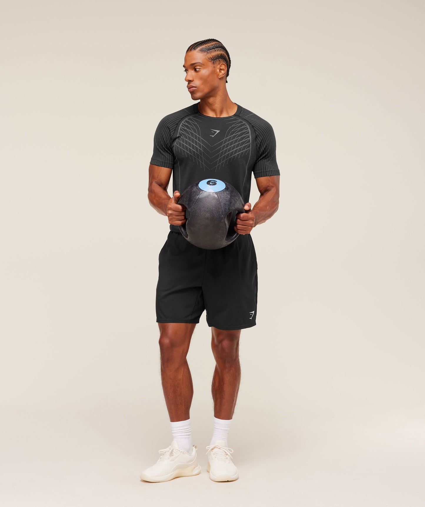 Gymshark Apex Seamless T-Shirt Black — Gymshark | Authentic India