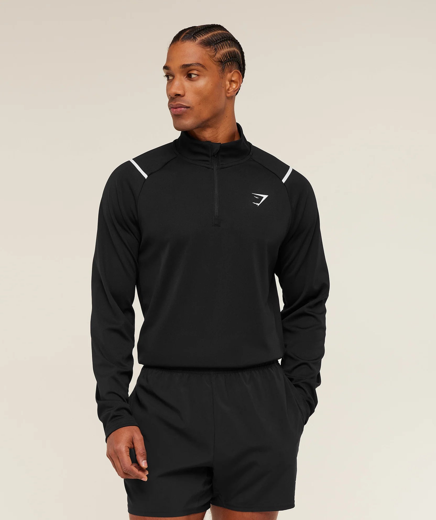 GYMSHARK Arrival Contrast 1/4 Zip — Gymshark | Authentic India