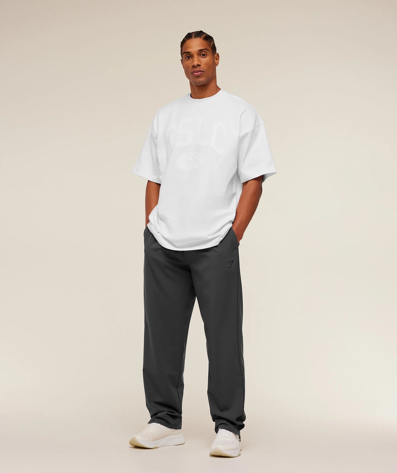 GYMSHARK Arrival Contrast Pants Grey — Gymshark | Authentic India