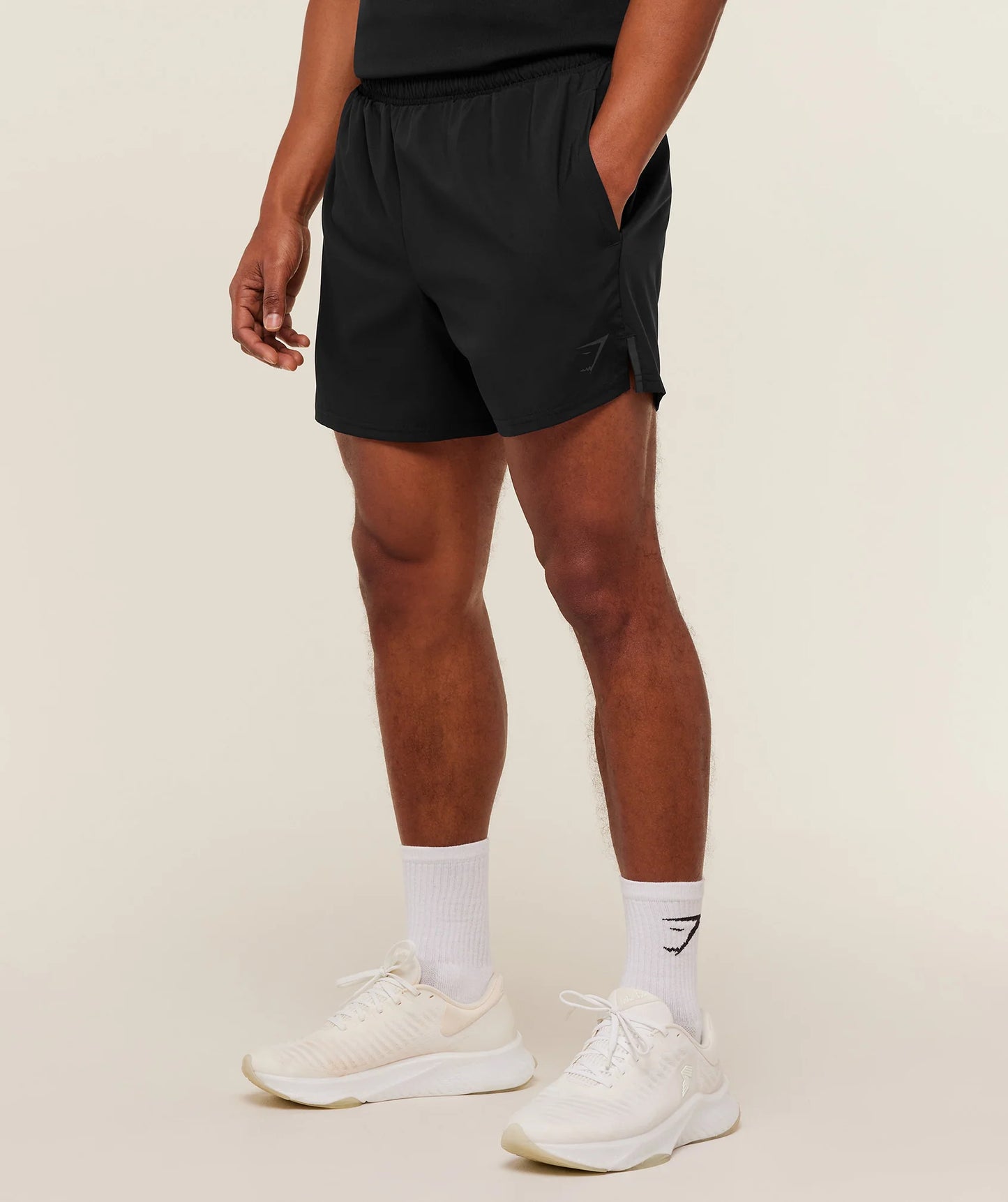 GYMSHARK Arrival Contrast Shorts Black — Gymshark | Authentic India