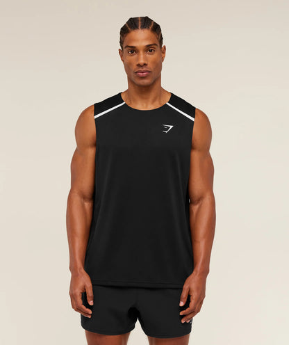 GYMSHARK Arrival Contrast Tank — Gymshark | Authentic India