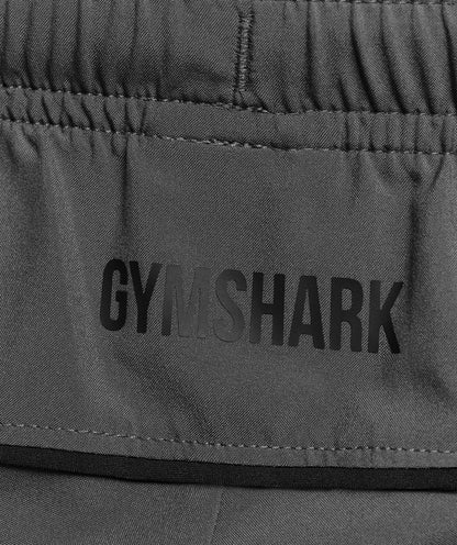 Gymshark Arrival Block 6" Shorts Dark Grey — Gymshark | Authentic India