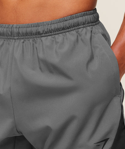 Gymshark Arrival Block 6" Shorts Dark Grey — Gymshark | Authentic India