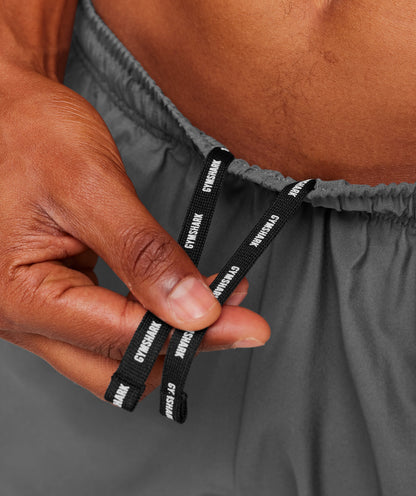 Gymshark Arrival Block 6" Shorts Dark Grey — Gymshark | Authentic India