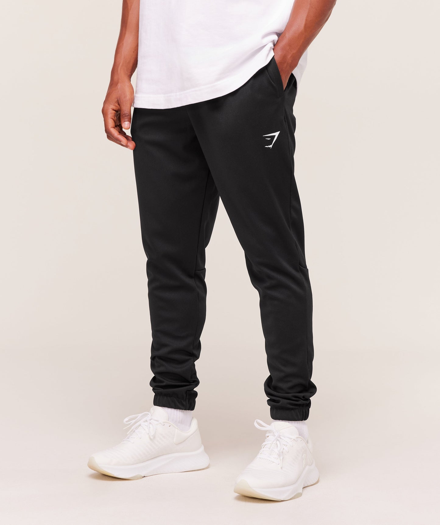 Gymshark Arrival Knit Block Joggers Black — Gymshark | Authentic India