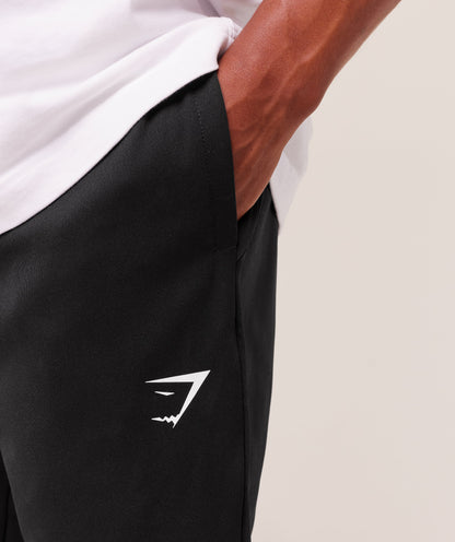 Gymshark Arrival Knit Block Joggers Black — Gymshark | Authentic India