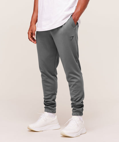 Gymshark Arrival Knit Block Joggers Dark Grey — Gymshark | Authentic India