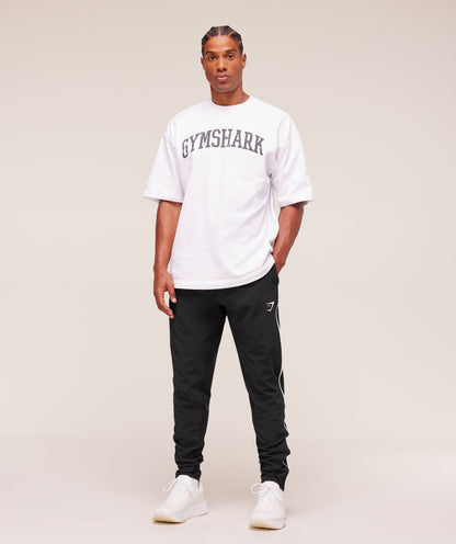 Gymshark Arrival Woven Block Joggers Black — Gymshark | Authentic India