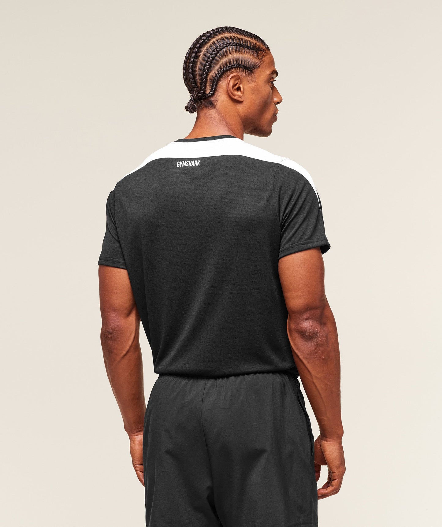 Gymshark Arrival Block T-Shirt Black — Gymshark | Authentic India