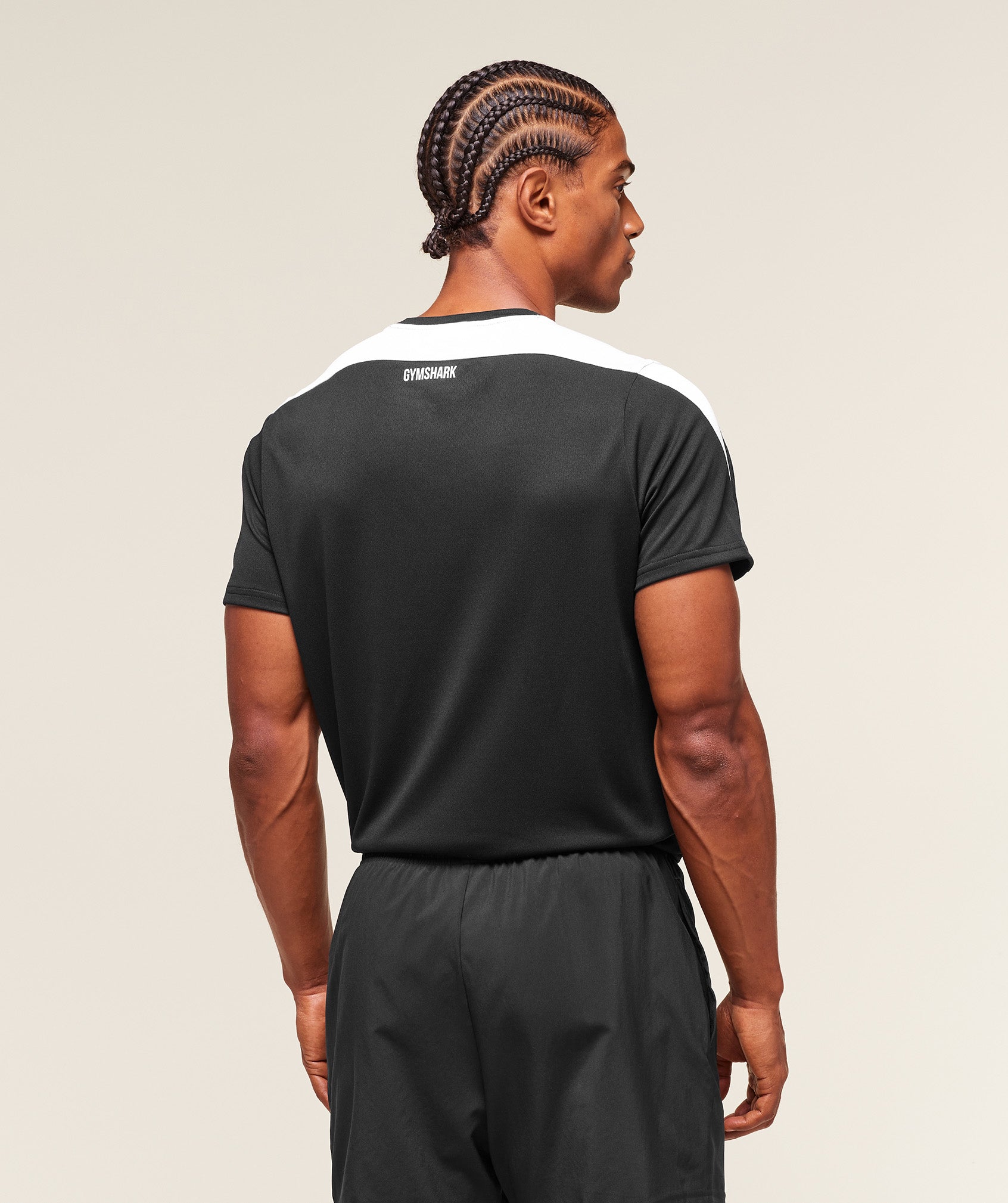 Gymshark Arrival Block T-Shirt Black — Gymshark | Authentic India