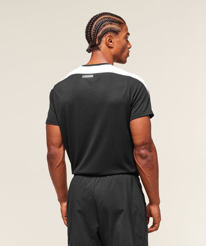 Gymshark Arrival Block T-Shirt Black — Gymshark | Authentic India