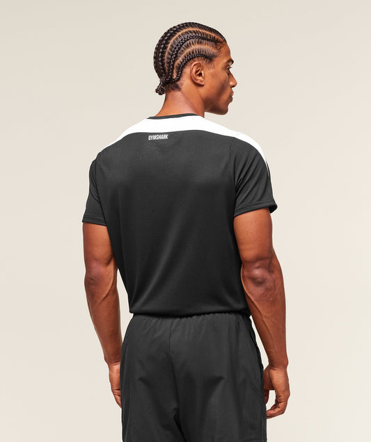 Gymshark Arrival Block T-Shirt Black — Gymshark | Authentic India