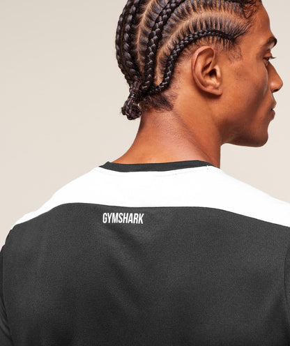 Gymshark Arrival Block T-Shirt Black — Gymshark | Authentic India