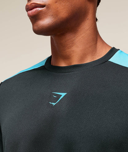 Gymshark Arrival Block T-Shirt Deep Petrol Blue — Gymshark | Authentic India
