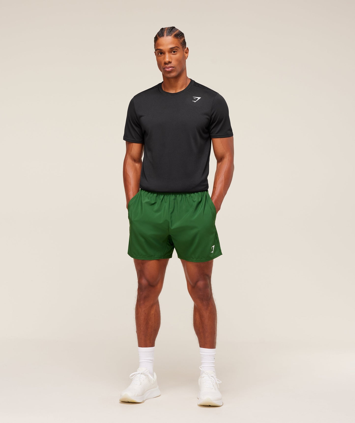 Gymshark Arrival 5" Shorts Athletic Green — Gymshark | Authentic India